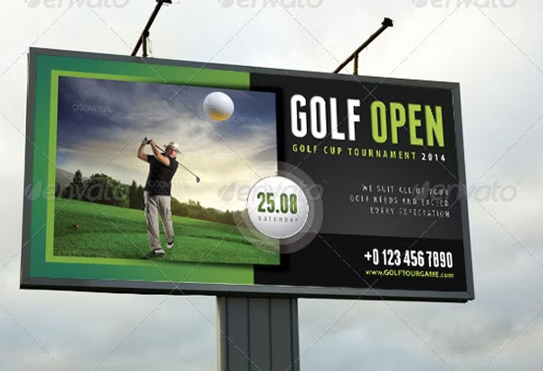 Golf Event Outdoor Banners