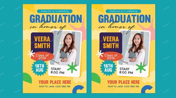 Graduation Invitation Design Templates