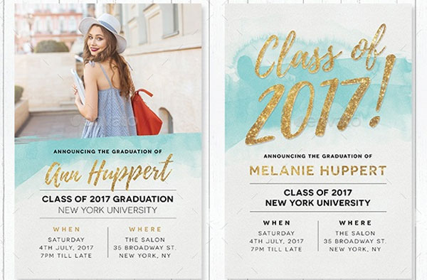 Graduation Invitation Editable Template Word