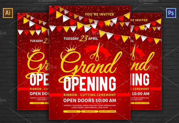 Grand Opening Event Banners Bundle