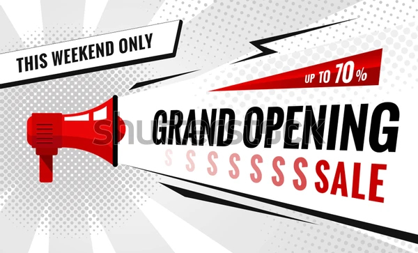Grand Opening Sale Banner