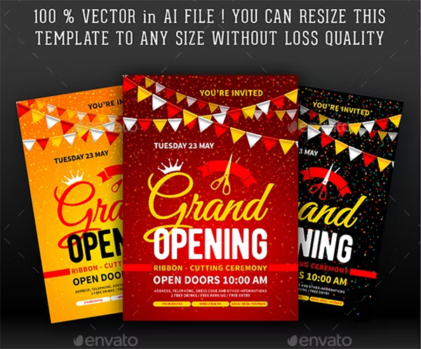 Grand Opening Template