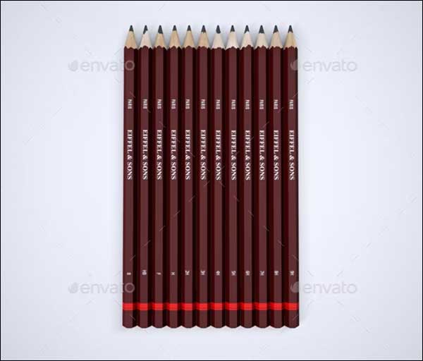 Graphic Pencils Mock-Up