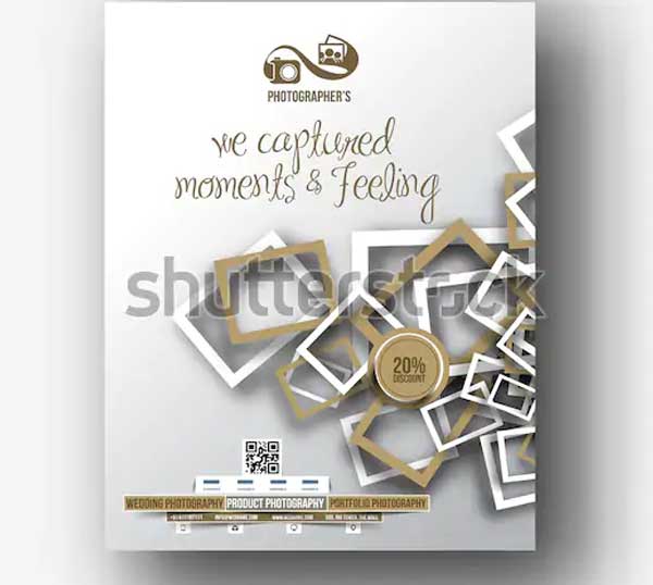 Graphic Photography Studio Flyer Template