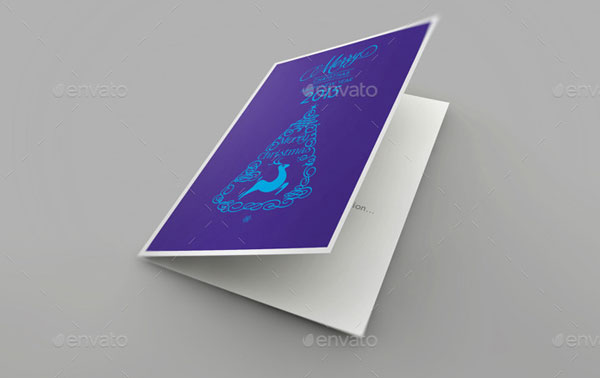 Greeting Card PSD Mockups