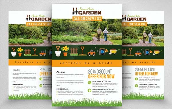 Grow Your Garden Service Flyer