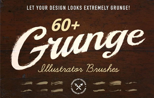 Grunge Illustrator Brushes
