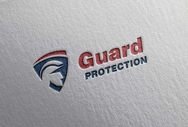 Guard Police & Shield Logo