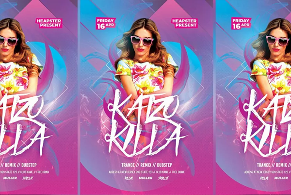 Guest Dj Party Flyer PSD Template
