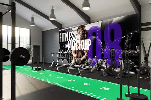 Gym Apparel Mockup Download