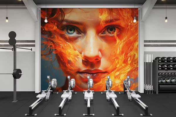 Gym Mockup PSD Free Download