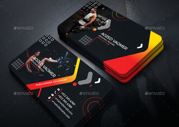 Gym Plus Business Card