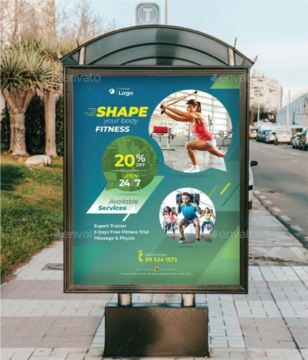 Gym Poster Template