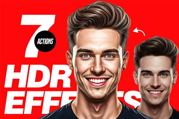 HDR Effects Photoshop Action