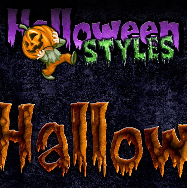 Halloween and Horror PSD Styles