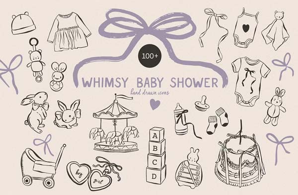 Hand Drawn Nursery Art