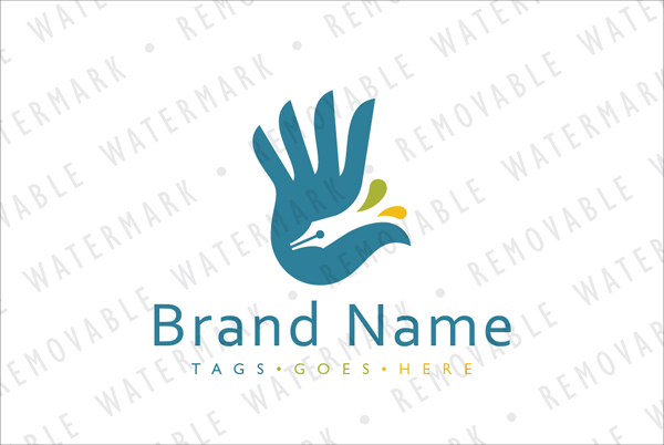 Hand of Creativity Logo Design