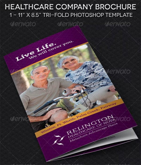 Healthcare Company Brochure Template