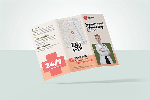Healthcare Trifold Brochure