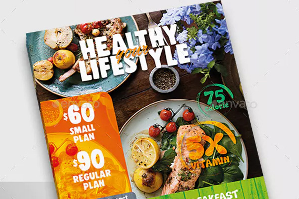 Healthy Food Flyer Templates