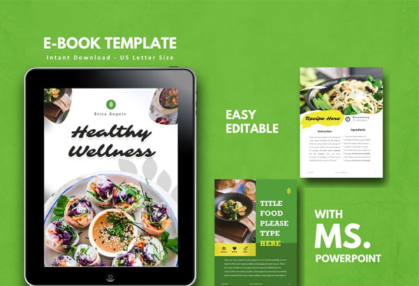 Healthy Food Newsletter Template