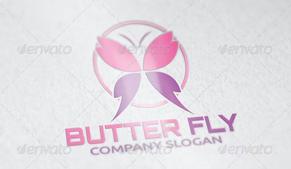 Heritage Beauty Butterfly logo