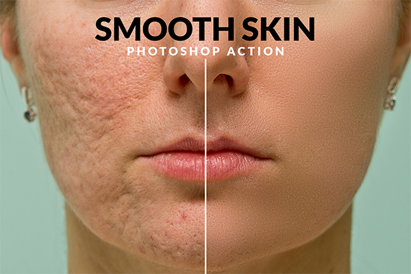 High-End Smooth Skin Retouch Photoshop Action