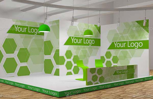 High-Quality Trade Show Booth Mockups