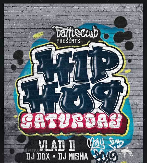 Hip Hop Flyer and Poster Template