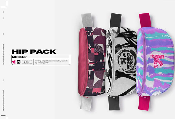 Hip Pack Photoshop Mockup