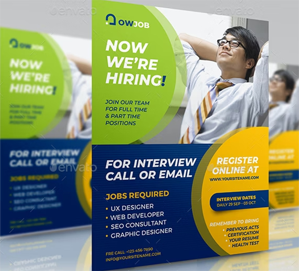 Hiring Flyer Templates