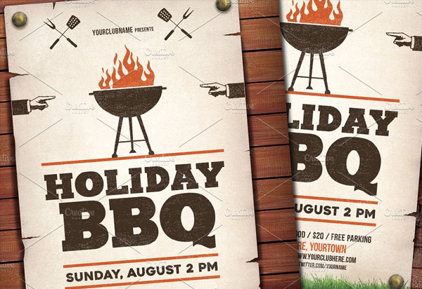 Holiday / Weekend BBQ Flyer