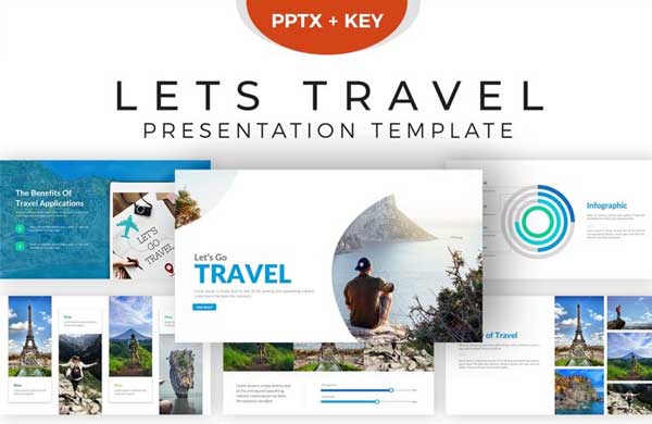 Holiday Travelling Presentation Template