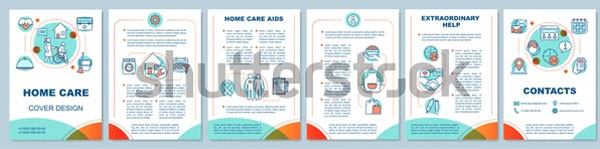 Home Health Care Brochure Template Layout