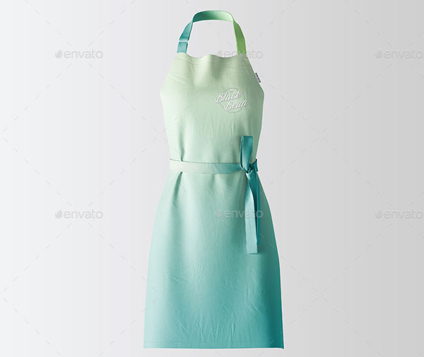 Home Kietchen Apron Mockup