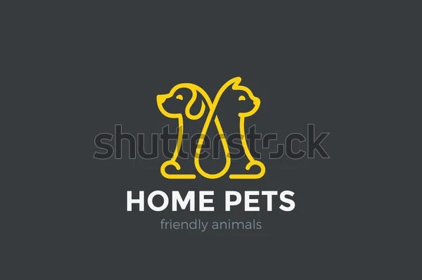 Home Pets Logo Template