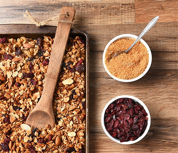 Homemade Granola Brochure Template