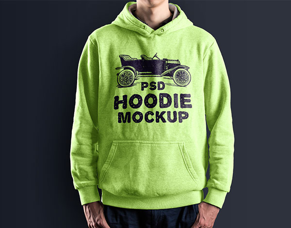 Hoodie Mockup Free PSD