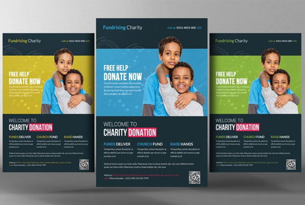 Hope Kids Charity Flyer Template