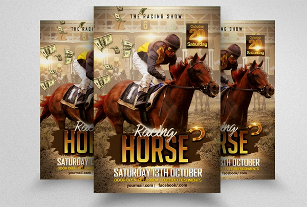 Horse Racing Championship Flyer