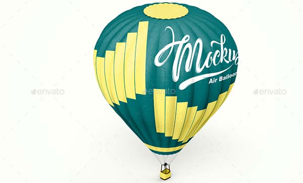 Hot Air Balloon Mockups