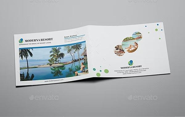 Hotel And Resort Brochure Template