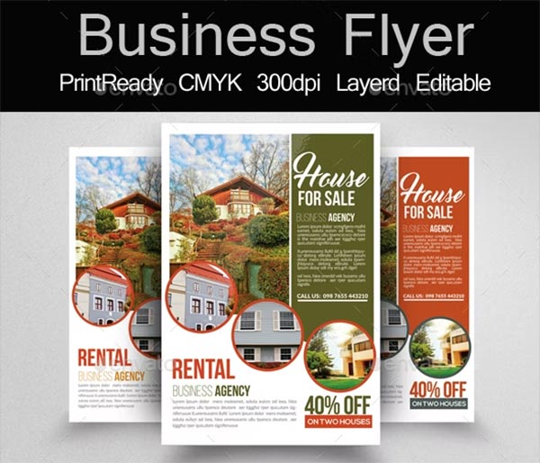 House For Sale Flyer Templates