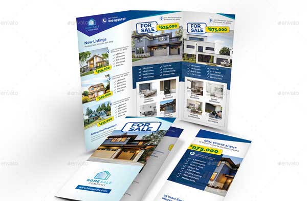 Houses For Rental Trifold Brochure
