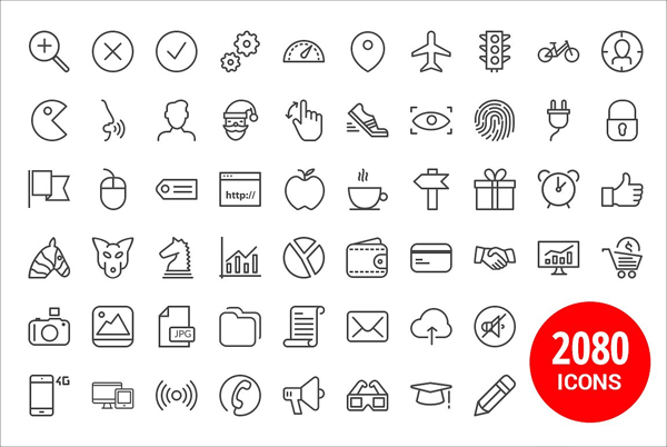 Icons for iOS, Android & Apps