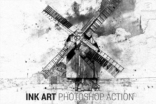 Ink Art Photoshop Actions