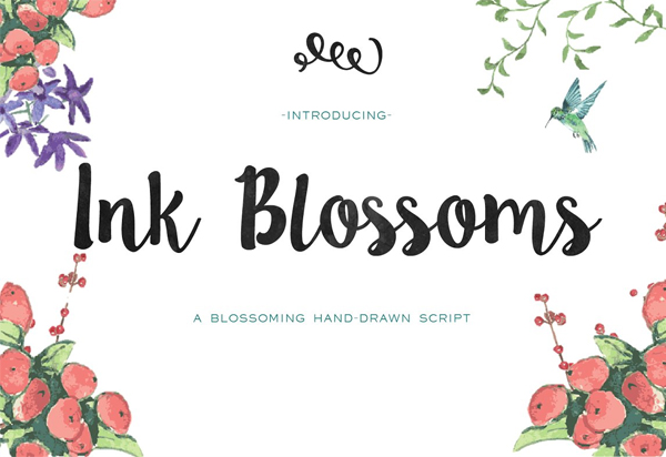 Ink Blossoms Brush