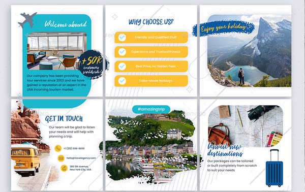Instagram Grid Templates