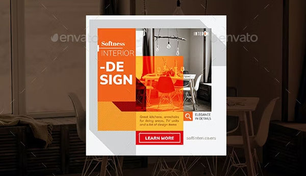 Interior Banners Set Template