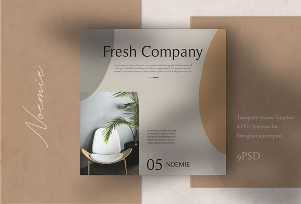 Interior Instagram Templates